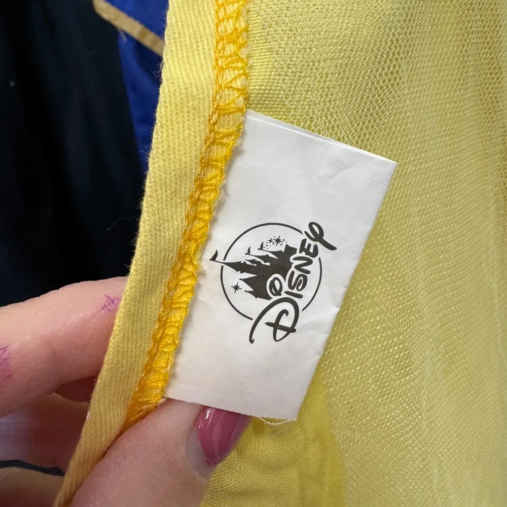 Disney Unisex Beauty and the Beast Apron Set OS Yellow Blue Belle Beast Cosplay